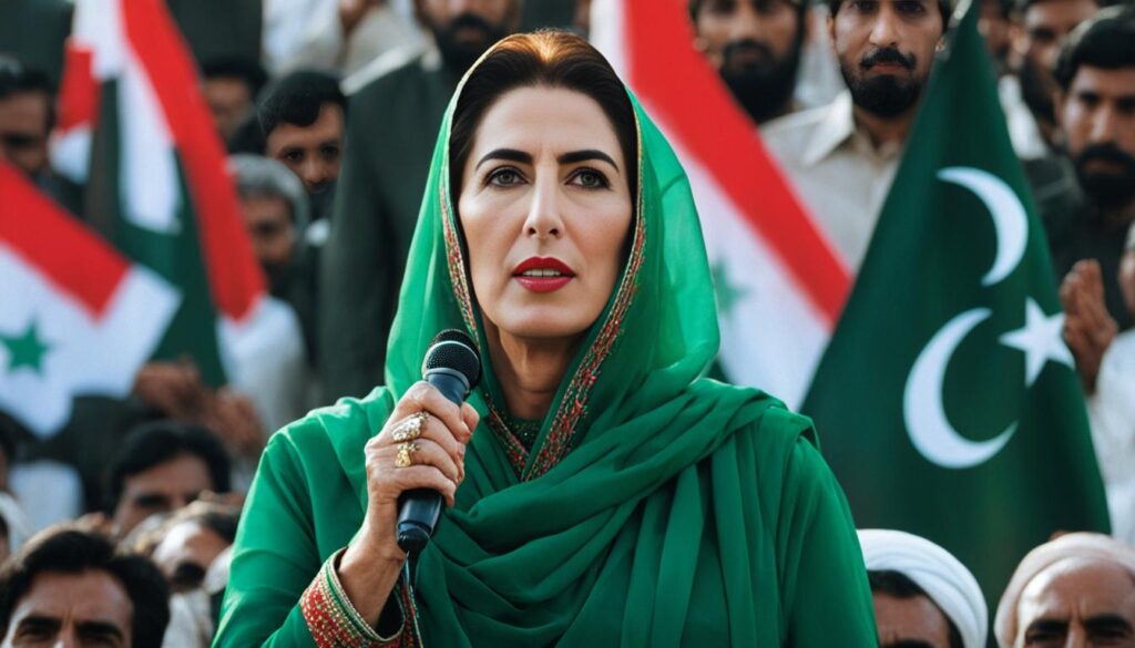Benazir Bhutto's political career
